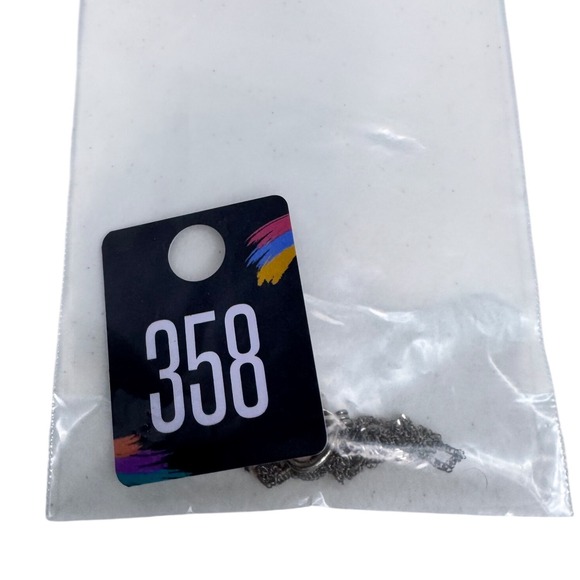 Sterling Silver Singapore Chain Cage Pendant Necklace with White Faux Pearl - Picture 5 of 5